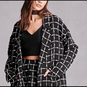 Oversized Embroidered Blazer